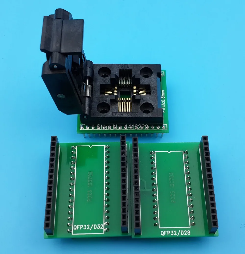 1 шт. TQFP32 QFP32 FQFP32 PQFP32 в DIP32 DIP28|converter|converter adapterconverter socket |