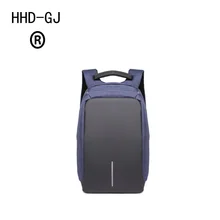 HHD-DJ USB зарядки Для мужчин 15 дюймов ноутбука Рюкзаки для подростков Модные мужские Mochila рюкзак для отдыха и путешествий противокражная сумка