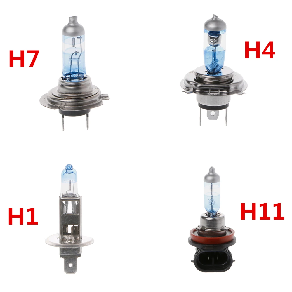 

1Pc DC 12V H7 H4 H1 H11 55W/100W Auto Car White Headlight Fog Light High or Low Beam Xenon Bulb Super Bright Lamp C45