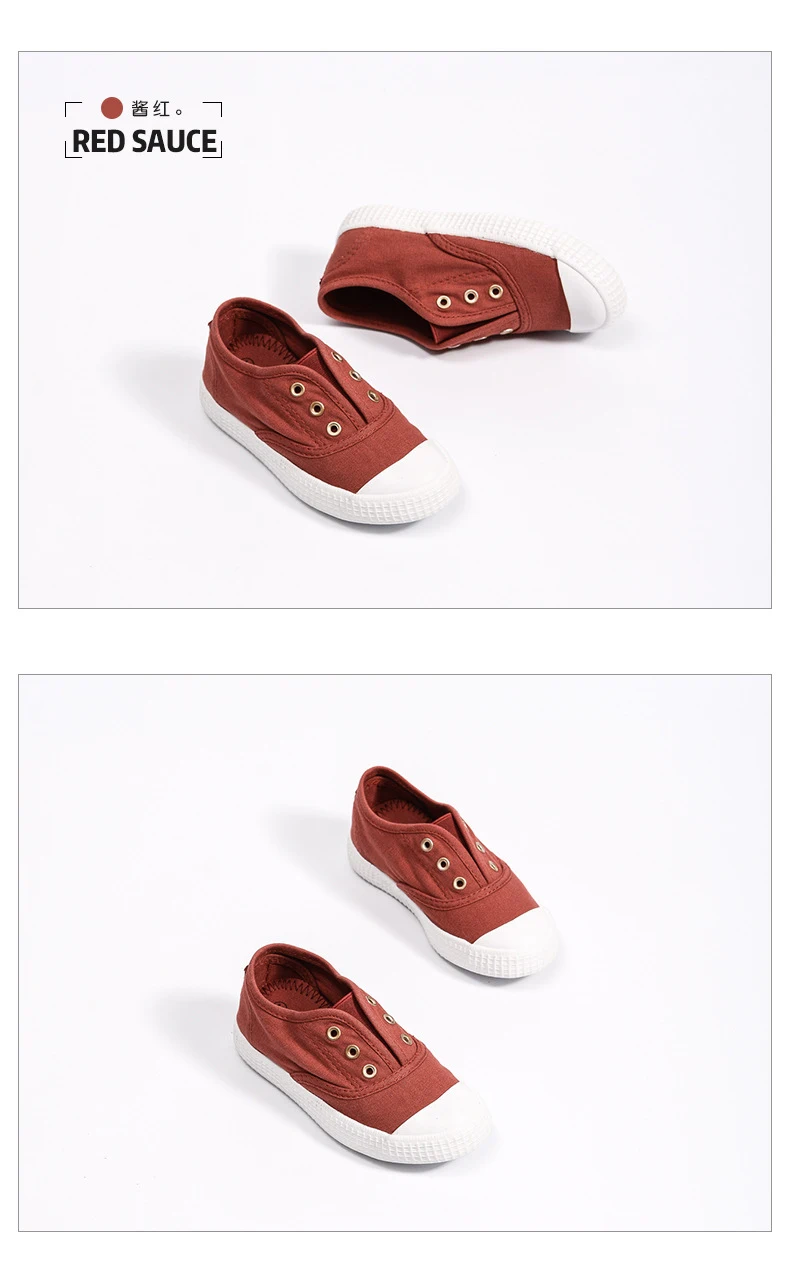Модный простой дизайн; Размеры 20-36; детская обувь для мальчиков; повседневная обувь без застежки; парусиновые кроссовки; популярная обувь на плоской подошве для девочек; обувь для малышей