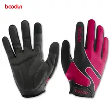 Велосипедные перчатки BOODUN велосипедные перчатки с пальцами перчатки износостойкие дышащие перчатки для велосипедистов с сенсорным экраном спортивные перчатки на открытом воздухе