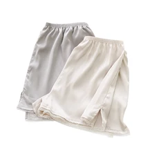 Новинка, распродажа, крутые шелковые шорты, женские защитные штаны, летние штаны для сна, женские сексуальные Удобные однотонные простые шорты для сна для женщин