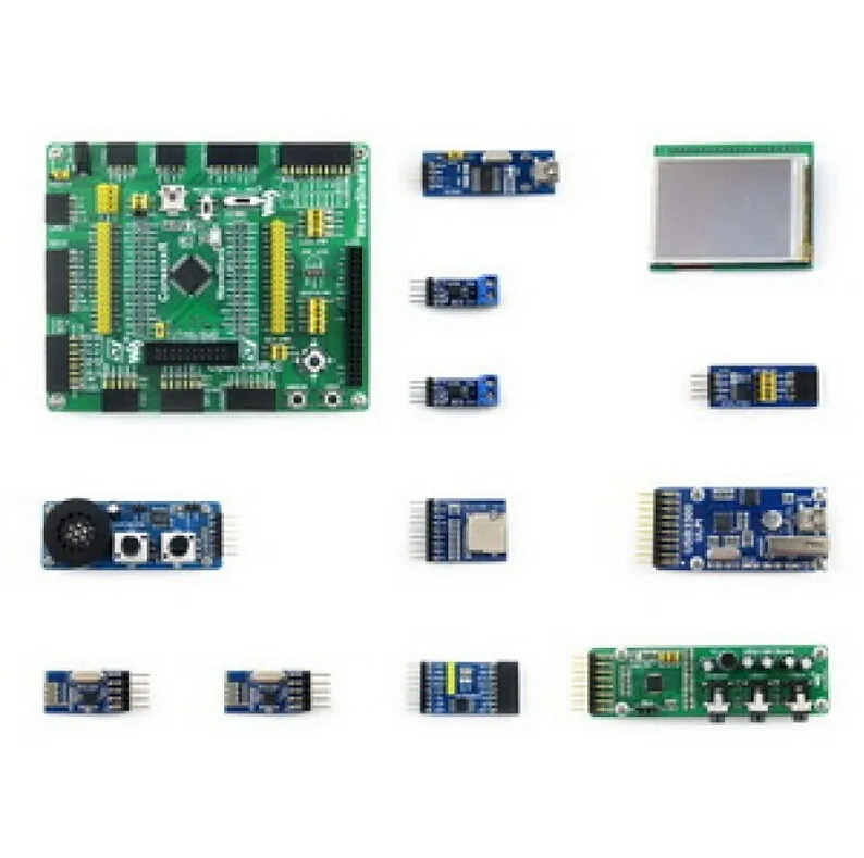 

STM32F205 STM32 ARM Cortex-M3 Development Board STM32F205RBT6 + 2.2inch Touch LCD+11 Modules = Open205R-C Package B