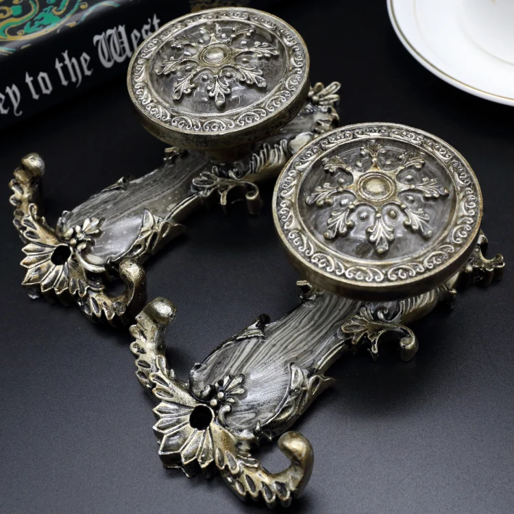 2 шт./компл. роскошные модные европейские крючки для штор настенный держатель с