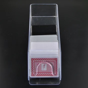 

Texas Hold'em Professional Deluxe Poker Dealer Poker Card Shoe Club Poker Game Special Plastic Acrylic 6 Poker Machine Licensing