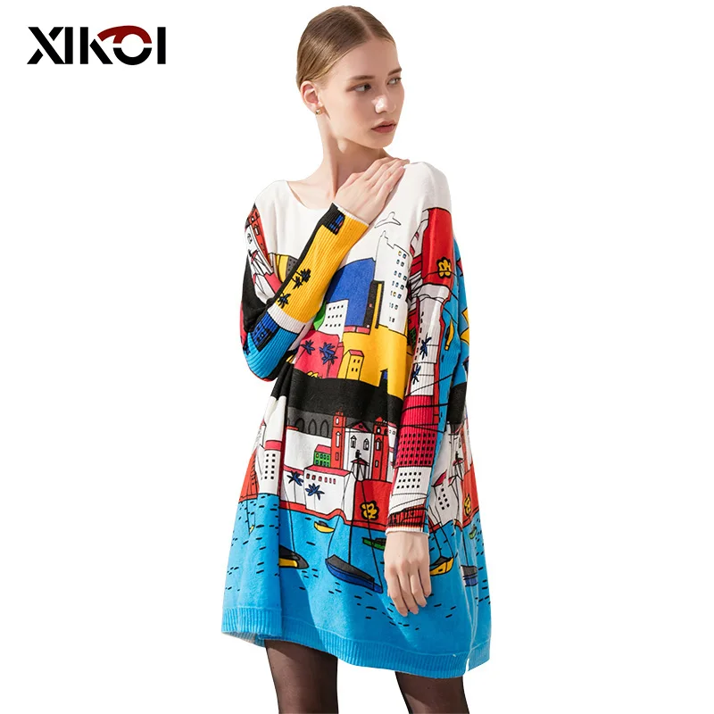 Aliexpress.com : Buy Oversized Sweater New 2017 Autumn