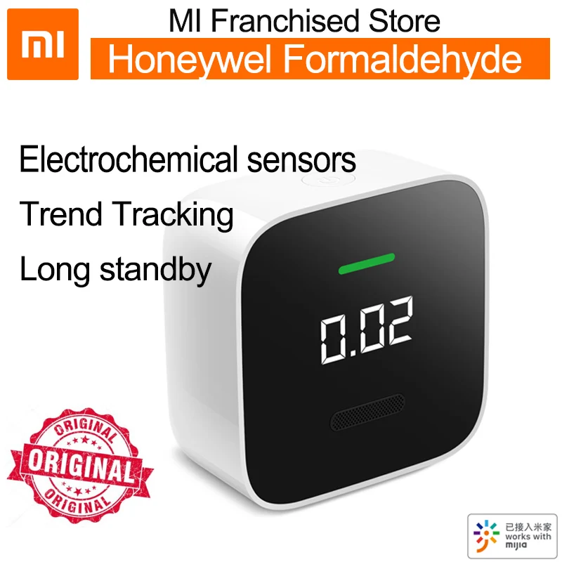 Датчик формальдегида Xiaomi Mijia Honeywel чувствительный детектор газа здоровья bluetooth