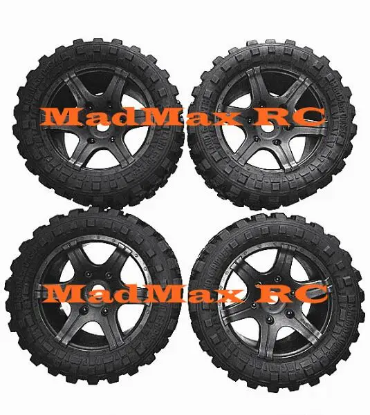 

Wheel set anti-wear tire tyre for LOSI DBXL DBXL-E E RCMK 1/5 rc car powerful bigger