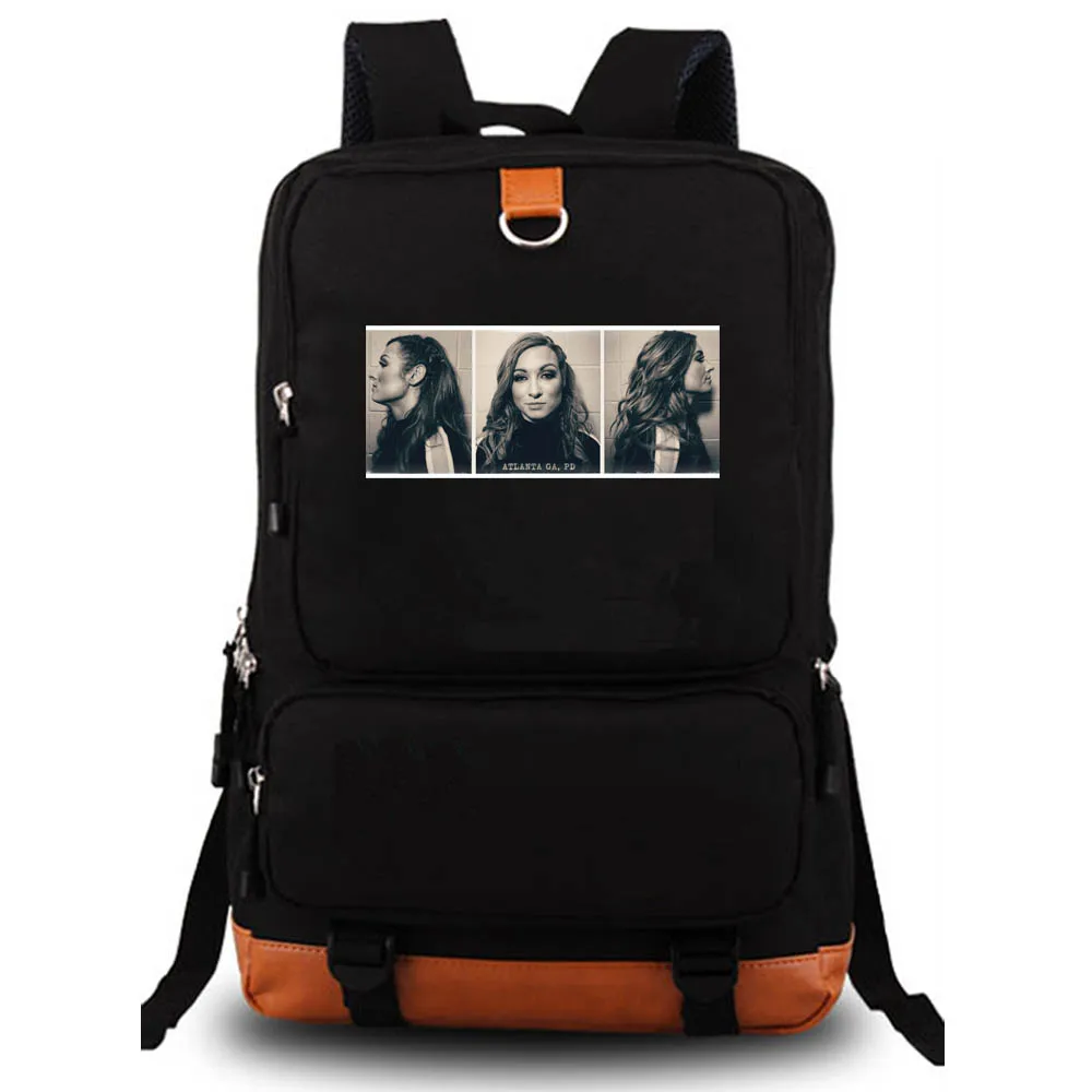 

2019 Becky Lynch Mugshot Backpack student school bag Notebook backpack Leisure Daily backpack
