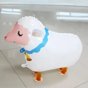 

Sheep Foil Balloons Walk Aluminum Air Balloon Birthday Party Decorations Kids Inflatable Toys Children's Day Party Supplies