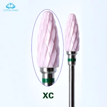 Электрические керамические сверла для ногтей Маникюр Педикюр удаление Гель-лак для маникюра оборудование-гвоздь Биты Маникюр клубника