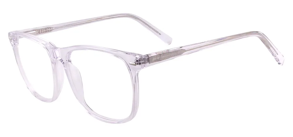 Для мужчин и женщин ацетатная оправа для очков очки по рецепту квадратные очки с пружинными петлями для линз Близорукость прогрессивные