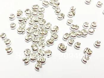 

Wholesale !! 4mm 1000pcs/lot Tube Crimp Beads For Chunky Jewelry Making