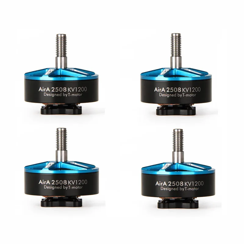 4PCS 1/2/4 шт. Racerstar AirA 2508 1200KV 4-6S резьбы CW бесщеточный мотор для RC пульт дистанционного управления Управление игрушки Запасные Запчасти аксессуары - Цвет: 4PCS