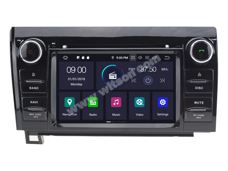 Excellent WITSON Android 9.0 car dvd player for TOYOTA TUNDRA (2007-2013) SEQUOIA(2008-2015) car audio dvd car radio car gps dvd player 2