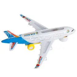 Электрический самолет плоская вспышка звук самолета Детские игрушки Best подарок для детей Новое W15