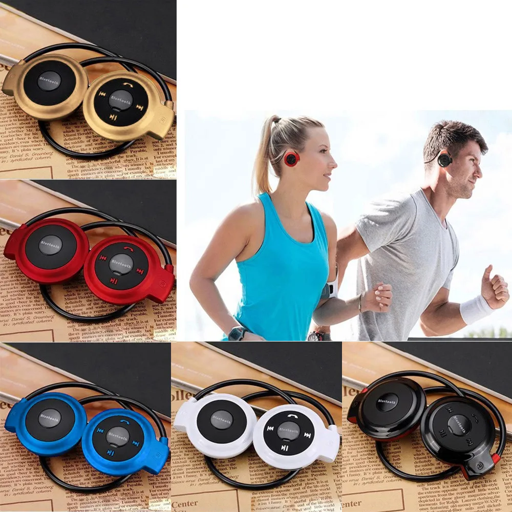 

Universal 2.4G V3.0 + EDR Mini 503 Bluetooth Wireless Type Headset Stereo Earphone consumer electronics sport headphone 30