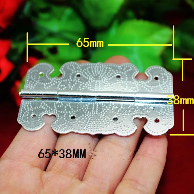 Bulk White Door Luggage Aluminum Hinge,8 Holes Furniture Decor