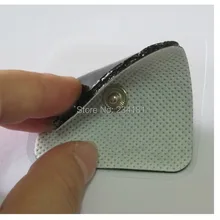 50 пар 50*50 мм квадратные самоклеющиеся TENS машины электродные накладки. Продолжительное использование. Многоразовые