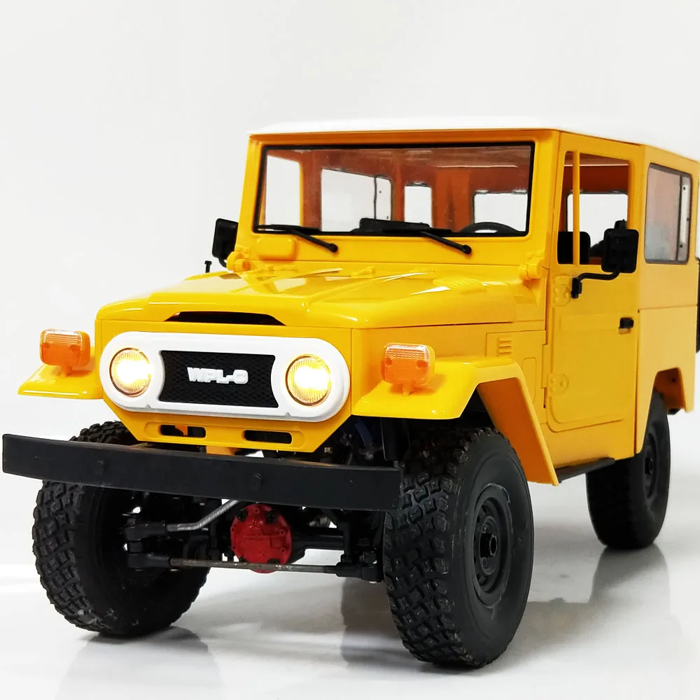 RBR/C WPL C34k Toyota FJ40 металлическая Версия четыре колеса восхождения скалолазание внедорожный Радиоуправляемый автомобиль DIY модифицированная модель