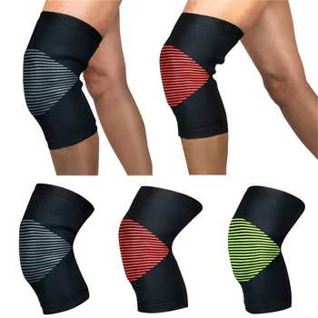 

Sports Knee Protection Pads Sleeve Support Running Fitness Striped Pattern 1PC LFSPR0062