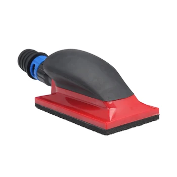 

125 X 70mm Sanding Sponge Block Hand Dust Extraction Sanding Grinding Sponge Block Dust Free Abrasive Tool Red Polishing Tool