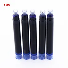 Цена 5 шт. синяя заправка чернильных картриджей авторучка брендовая гарантия Универсальный Typ другие бренды также подходят