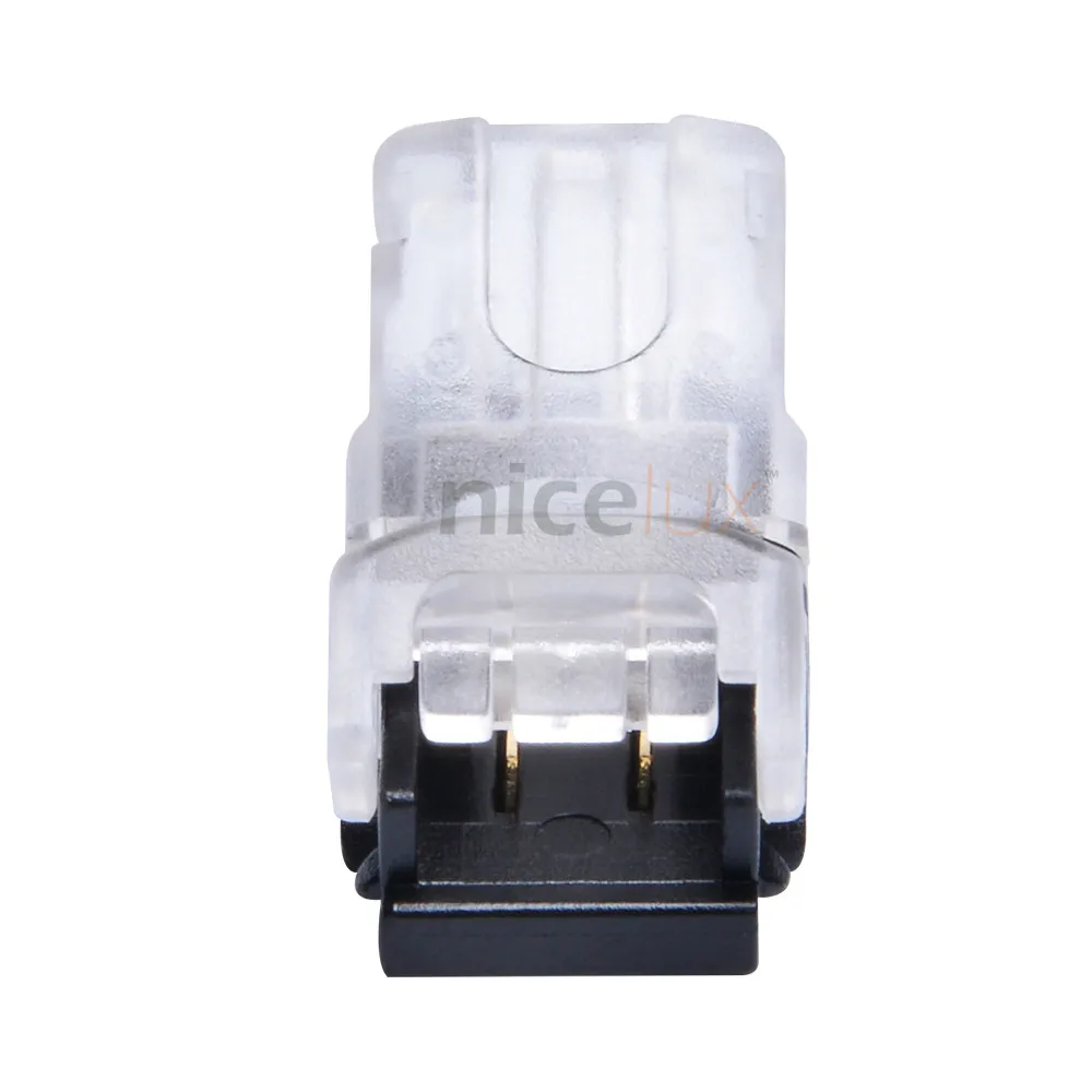 5 шт. разъем для светодиодной ленты 2 pin 8 мм не водонепроницаемый светодиодный разъем 3528 для светильник ленты для подключения провода DIY светодиодный скотч