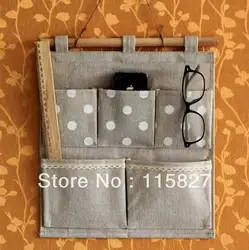 Минимальный заказ $20 (смесовые) ткани стены сумка для хранения ключ мешок мобильного и очки сумка висит на стене