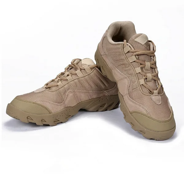 في الهواء الطلق العسكرية الرجال الصحراء الامريكية التكتيكية الأحذية حذاء للسير مسافات طويلة 1200D النايلون chamoi جلدية الرياضة التخييم المشي حذ...