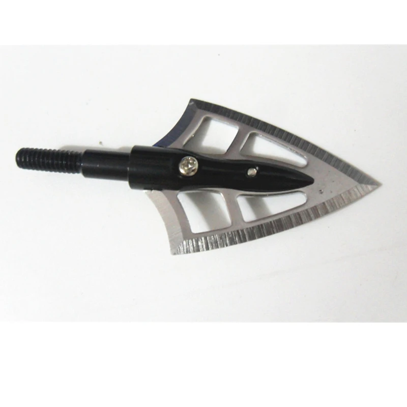 Günstig 12 Pcs Mars Jagdspitzen Bogenschießen Pfeilspitze für Bogen und Pfeil Jagd 2 Klingen