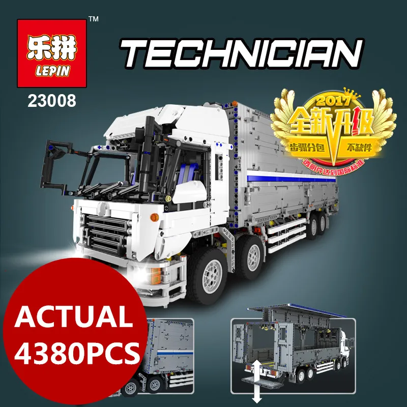 

Lepin 23008 Technical Series The Leoging 1389 MOC Wing Body Truck Set Toys Building Block Bricks to Children Toys Gifts 4380PCS