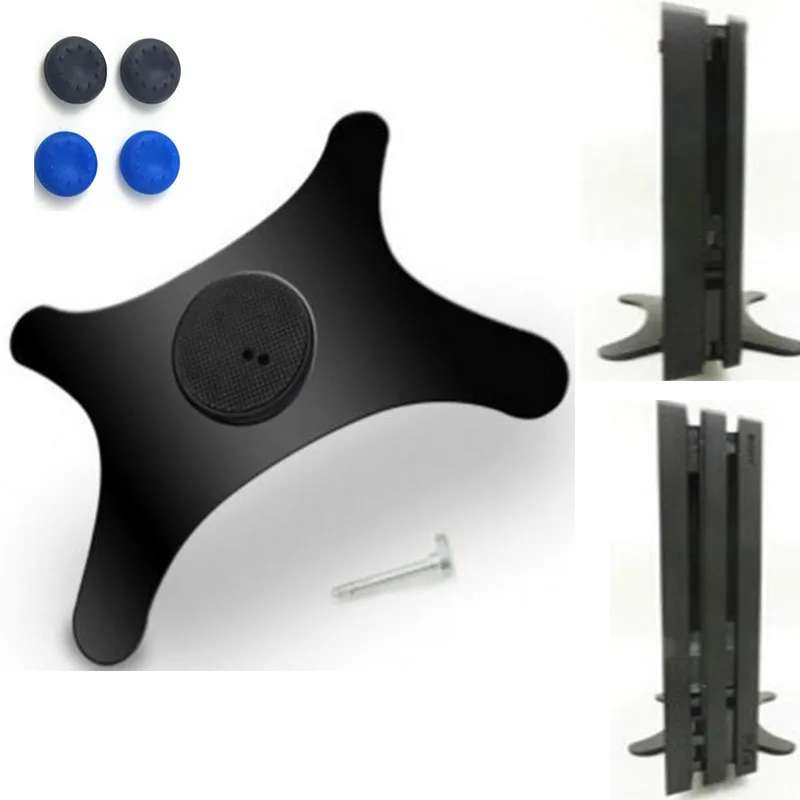 

PS4 Pro PS4 Slim Vertical Stand Bracket Bed Foundation Mount Dock Holder Base Support for Playstation 4 PS4 Slim Pro Console