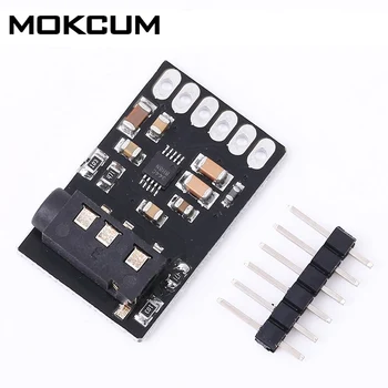 

CS4344 24Bit DAC Converter Stereo Audio Module Audio Converter Board modulator with a linear analog low-pass filter