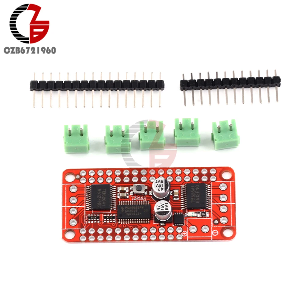 

PCA9685 Stepper Motor Driver Controller Module DC Motor Speed Controller Board Speed Regulator Motor Control Drive for Arduino