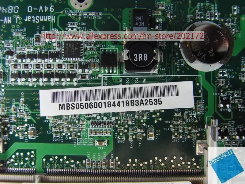 Placa-mãe para acer aspire one, mbs0506001, a150, zg5