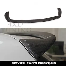 for BMW F20 Carbon Spoiler AC Style F20 Carbon Fiber Rear Spoiler Trunk Wing 116i 118i 125i 2012 2013 2014 2015 2016