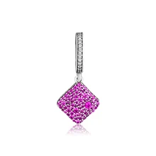 CKK Fits For Pandora Charms Bracelets Timeless Elegance Beads 100% 925 Sterling-Silver-Jewelry fits pandora reflexions bracelets charms 925 sterling silver with clear cz timeless sparkle clip beads for women jewelry diy