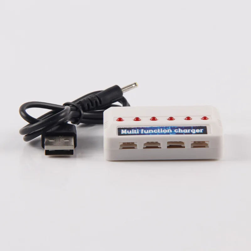 EBOYU 3 шт. * 7 в литий полимерный аккумулятор USB 1 к 6 зарядное устройство для Syma X5C X5SC X5S