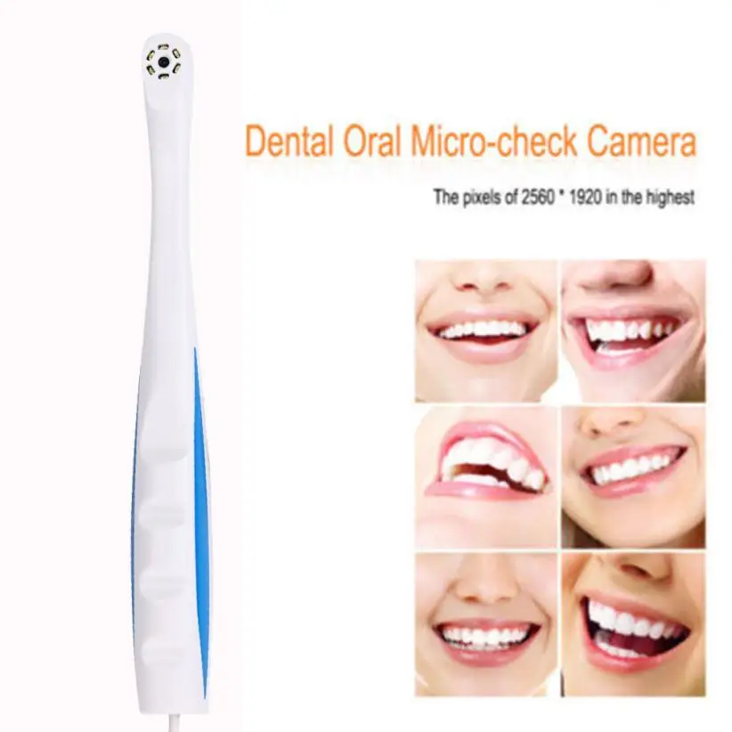 

8MP USB 2.0 6-LED Dental Intraoral Endoscope Oral Digital Micro-check Camera Levert Dropship AU12