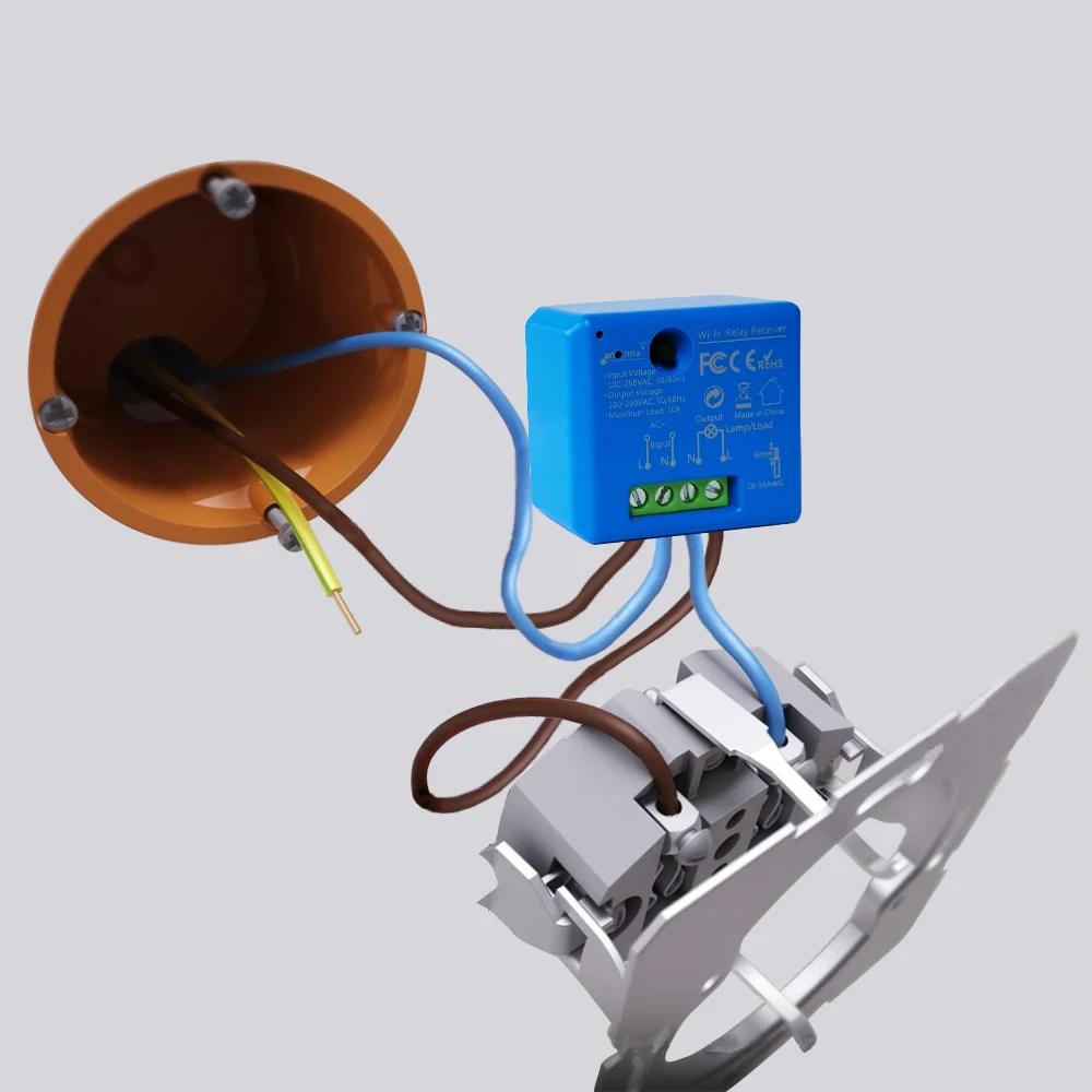 Tuya умная жизнь WiFi розетка маленький модуль DIY умный дом автоматизация Google Home эхо