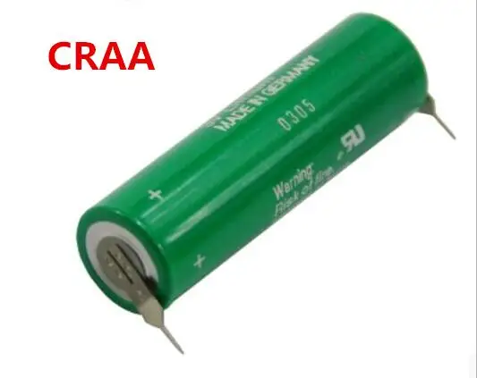 Горячий CRAA 3 В cr14505 14505 plc контроль в литиевая батарея 3 В литий-ионный аккумулятор с ног