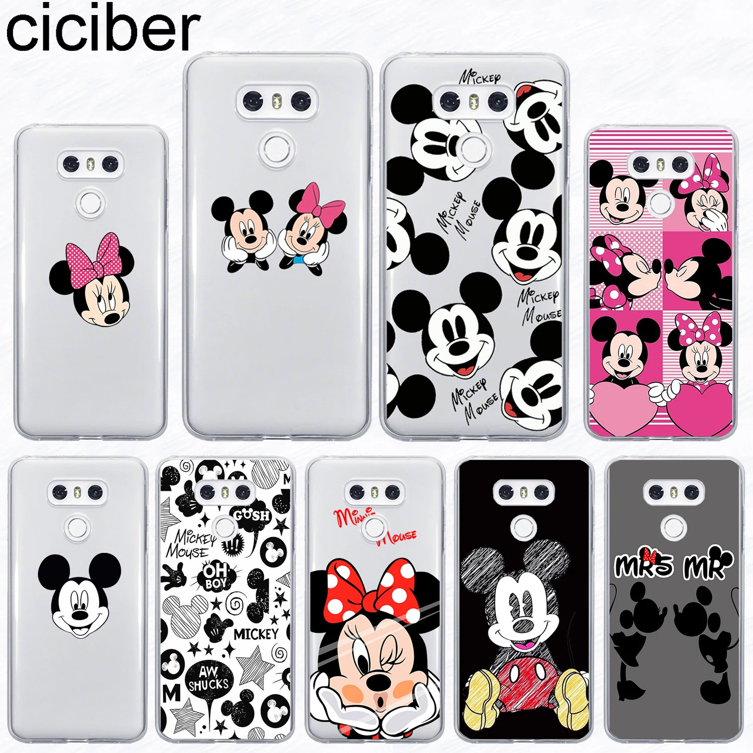 ciciber For LG G7 G6 G5 G4 V40 V35 V30 V20 THINQ Soft Phone Cute Mickey Mouse Case For LG K8 K10 K4 2017 2018 K9 K11 Plus Fundas ciciber For LG G7 G6 G5 G4 V40 V35 V30 V20 THINQ Soft Phone Cute Mickey Mouse Case For LG K8 K10 K4 2017 2018 K9 K11 Plus Fundas