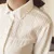 Ahmagen New 2017 Autumn Fashion Peter Pan Collar Women Blouses Slim White Shirt Elegant Solid Ladies Tops Plus Size Blouse