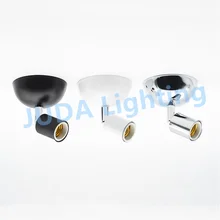 100 мм, установка на потолке потолочный купол с E27 винт Керамика старинная лампа Эдисона держатель светодиодные лампы для осветительных приборов