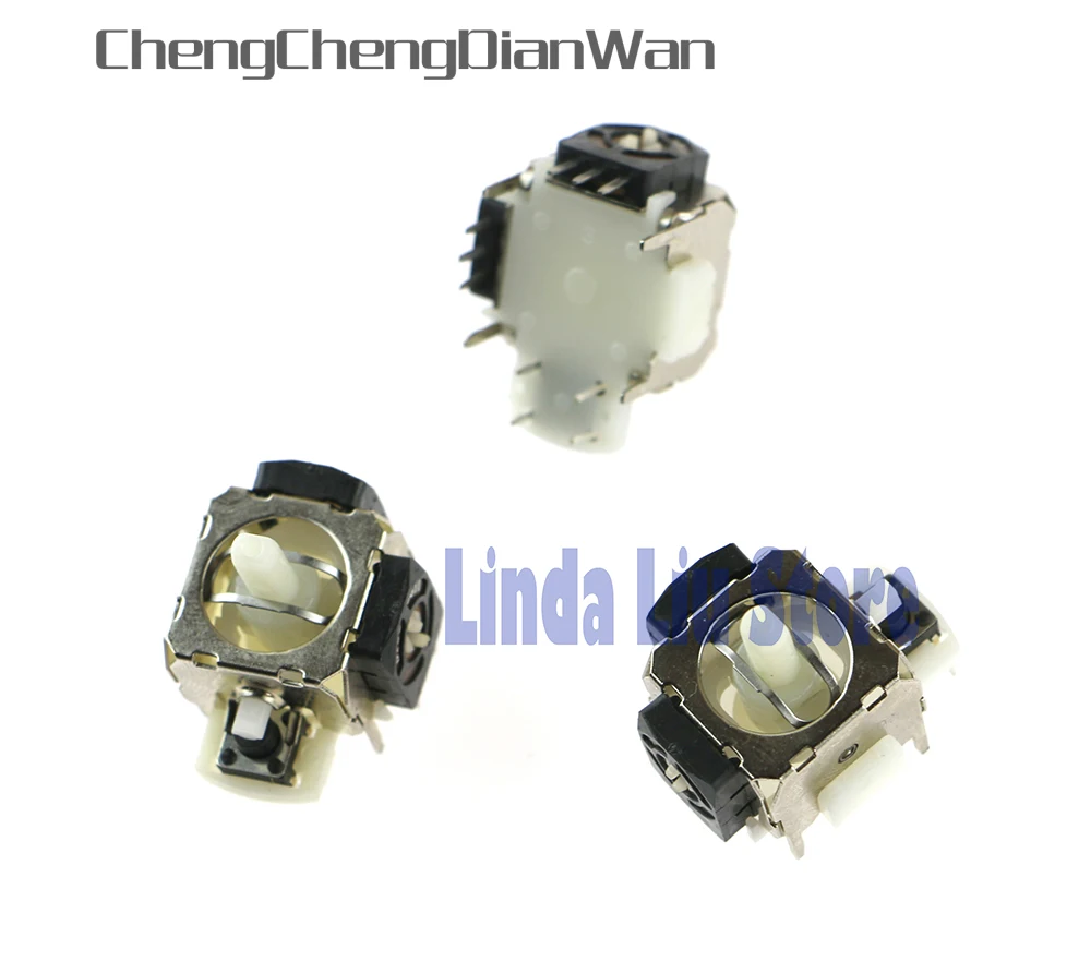 ChengChengDianWan 200 шт./лот черный Высококачественный OEM 3D аналоговый стик джойстик для