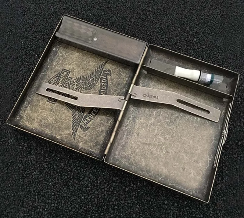 HARLEY DAVIDSON Lighter cigarette case for 20 cigarettes pack eBay