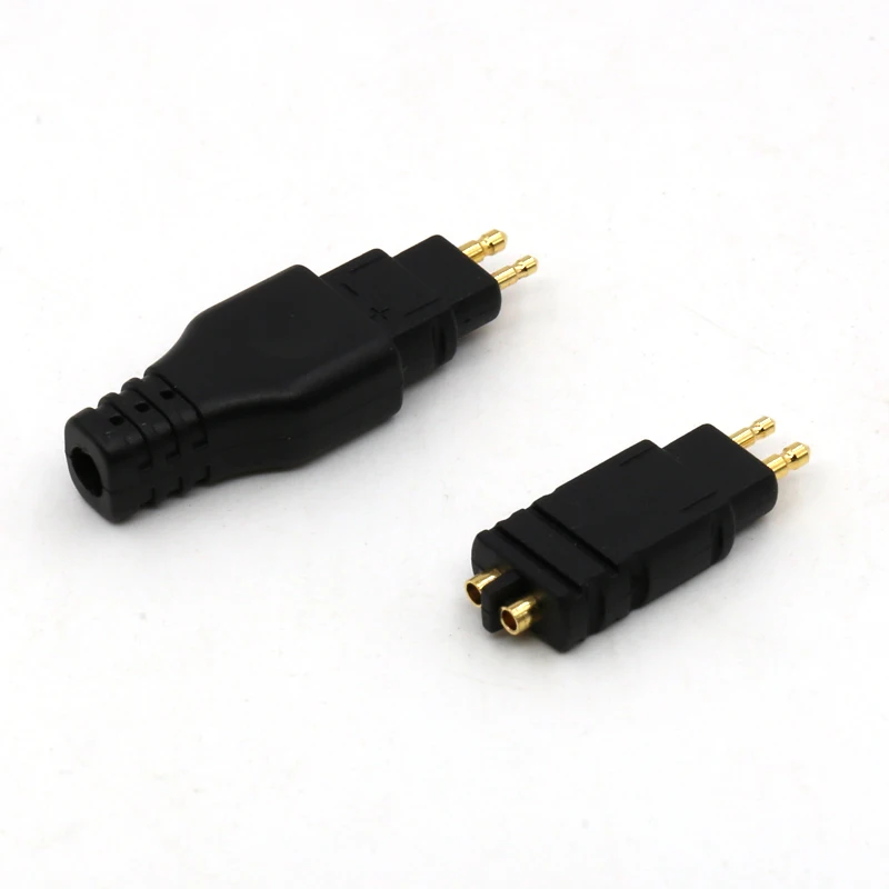 Pair Headphone headset Plug DIY Upgrade adapter for HD580 HD600 HD650 Headphone plug