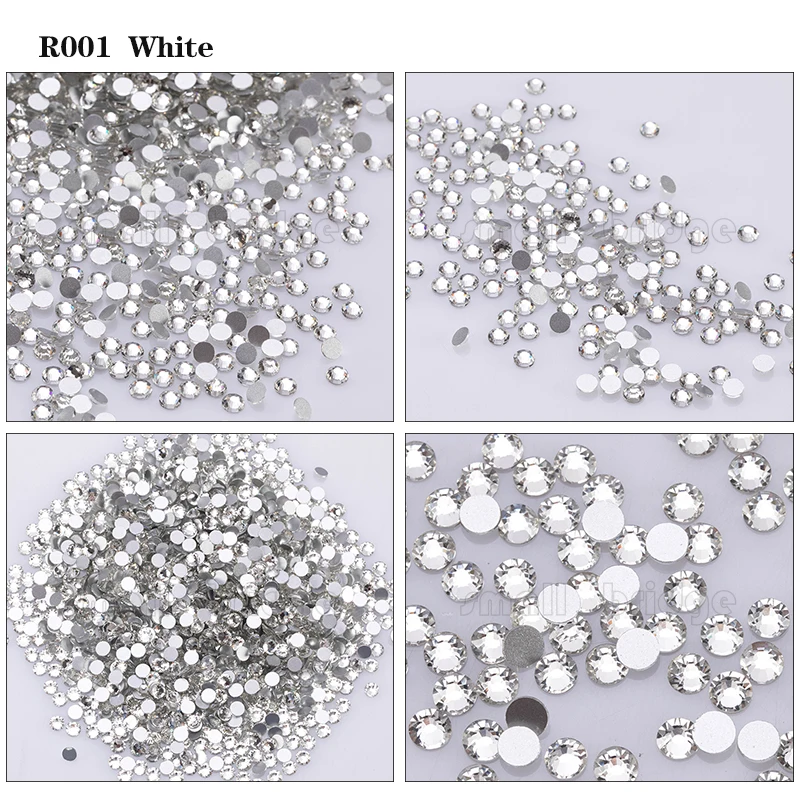 Crystal Flat Back Rhinestones (5)