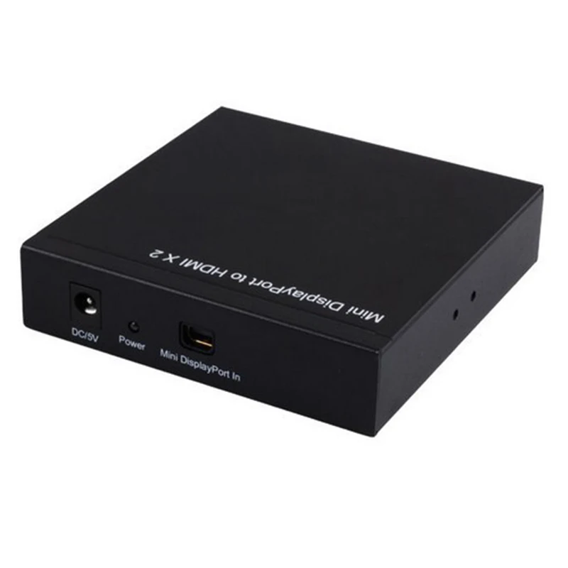 Mini Dp к сплиттер HDMI конвертер мини Disdisplayport 1X2 HDMI Splitter для apple macbook pro air